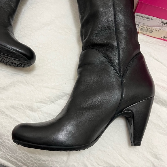 Fornarina Black Leather Boots size 39 - Picture 13 of 17